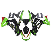 Black Green Fairing Kit For Kawasaki ER6F/Ninja650R 2006-2008