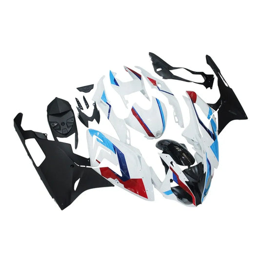 White and Blue Fairing Kit For BMW S1000R 2015-2017