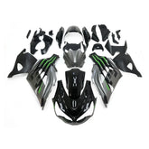Silver and Green Fairing Kit For Kawasaki ZX-14R/ZZ-R1400 2012-2022