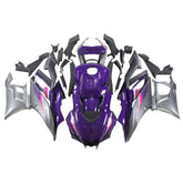 Silver Purple Fairing Kit For Yamaha R3/R25 2022-2023