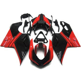 Black Red Fairing Kit For Ducati 1098/848/1198 2007-2011