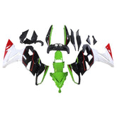 Black White and Green Fairing Kit For Kawasaki ER6F/Ninja650R 2009-2011