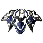 Matte Blue Black Fairing Kit For Kawasaki NINJA400/EX400 2018-2023