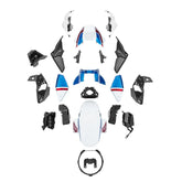 Blue and White Fairing Kit For Honda CB650R 2021-2023