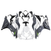 White Gray Fairing Kit For Kawasaki ZX-6R 2019-2023