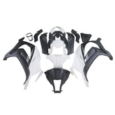 Black and White Fairing Kit For Kawasaki ZX-10R 2011-2015