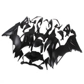 Black Fairing Kit For Kawasaki ZX-6R 2019-2023