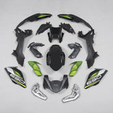 Black Green Fairing Kit For Kawasaki Z650 2017-2019