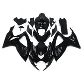 All Black Fairing Kit For Suzuki GSXR600/GSXR750 K6 2006-2007