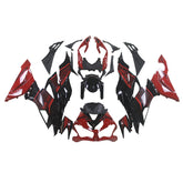 Red Black Fairing Kit For Kawasaki ZX-6R 2019-2023