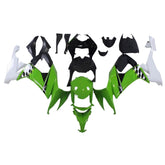White Green Fairing Kit For Kawasaki ZX-10R 2008-2010