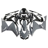 Black Gray Fairing Kit For Honda CBR500R 2019-2021