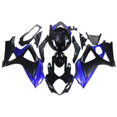 Blue Black Fairing Kit For Suzuki GSXR1000 K7 2007-2008