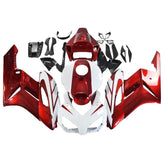 Red and White Fairing Kit For Honda CBR1000RR 2004-2005