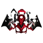 Red Black Fairing Kit For Honda CBR600F4i 2001-2003