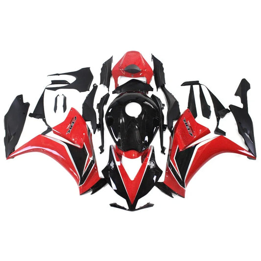 Black Red Fairing Kit For Honda CBR1000RR 2012-2016