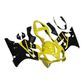 Yellow and Black Fairing Kit For Honda CBR600F4i 2001-2003