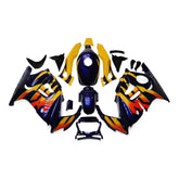 Blue and Yellow Fairing Kit For Honda CBR600F3 1997-1998