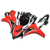 Red Black Fairing Kit For Honda CBR1000RR 2008-2011