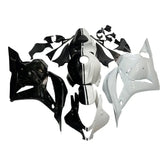 Black and White Fairing Kit For Honda CBR600RR F5 2009-2012