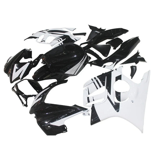 Black and White Fairing Kit For Honda CBR600F3 1997-1998