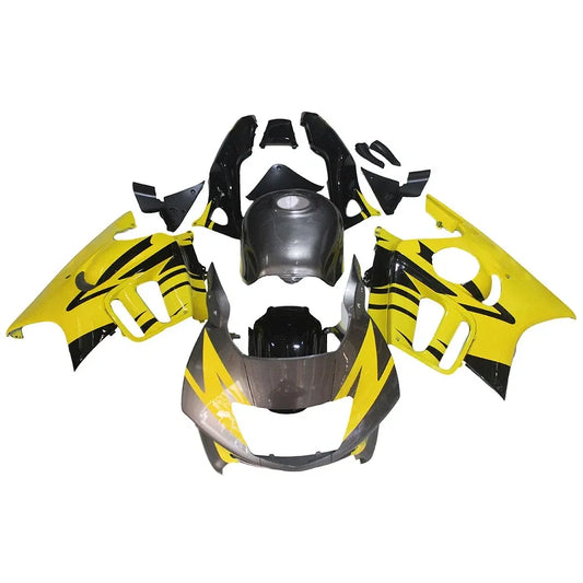 Yellow and Black Fairing Kit For Honda CBR600F3 1997-1998
