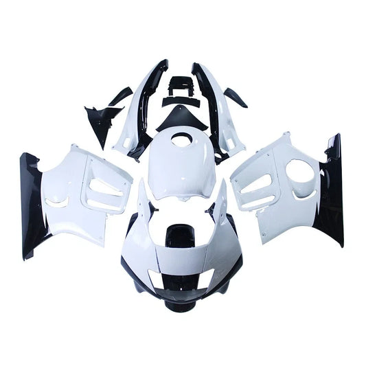 White and Black Fairing Kit For Honda CBR600F3 1995-1996