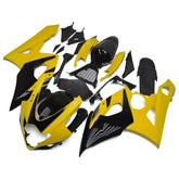 Yellow and Black Fairing Kit For Suzuki GSXR1000 K5 2005-2006