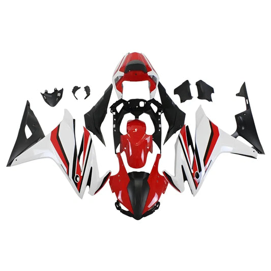 Red and White Fairing Kit For Honda CBR500R 2016-2018