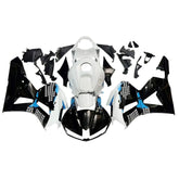 Black and White Fairing Kit For Honda CBR600RR F5 2013-2020