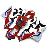 2017 2018 2019 2020 Honda CBR1000RR Red Blue and White Fairing Kit Close-Up Detail
