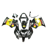 Kawasaki ZX-6R / 636 2000-2002 Yellow Red Bull Edition fairing kit front view