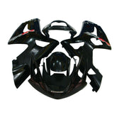 Kawasaki ZX-6R / 636 2003-2004 Black Graphic Style full fairing kit set view