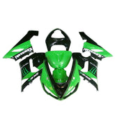 Kawasaki ZX-6R / 636 2005-2006 Green Monster Edition B fairing kit front view