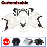 Kawasaki Z1000SX 2010-2015 Plain White Fairing Kit
