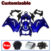 Kawasaki EX250 / Ninja 250 2008-2012 Blue Fairing Kit