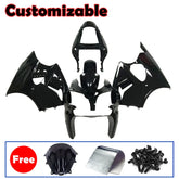 Kawasaki ZX-6R / 636 2000-2002 Gloss Black Fairing Kit