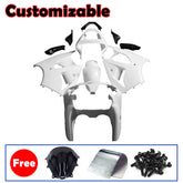 Kawasaki ZX-6R / 636 2000-2002 Plain White Fairing Kit