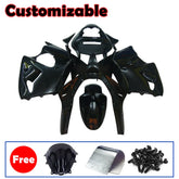 Kawasaki ZX-6R / 636 2000-2002 Gloss Black Fairing Kit