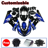 Kawasaki ZX-6R / 636 2005-2006 Blue and Black B Fairing Kit
