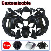 Kawasaki ZX-6R / 636 2007-2008 Gloss Black Fairing Kit