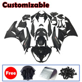 Kawasaki ZX-6R / 636 2009-2012 Gloss Black and Matte Black B Fairing Kit