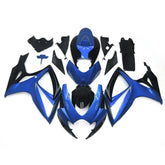 Blue Black Fairing Kit For Suzuki GSXR600/GSXR750 K6 2006-2007