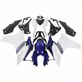 Dark Blue and White Fairing Kit For Honda CBR600F 2011-2013
