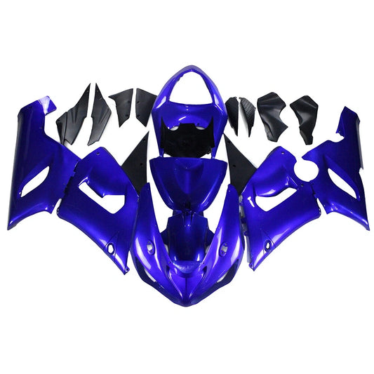 Dark Blue Fairing Kit For Kawasaki ZX-6R 2005-2006