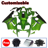 Kawasaki ZX-12R 2000-2001 Pearl Green Black Lettered Fairing Kit without Logos