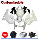 Kawasaki ZX-12R 2000-2001 White Fairing Kit without Logos