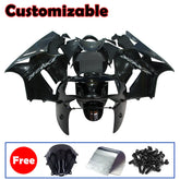 Kawasaki ZX-12R 2002-2006 Silver Black Style B Fairing Kit without Logos