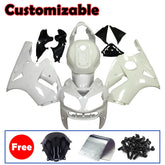 Kawasaki ZX-12R 2002-2006 White Black Fairing Kit without Logos