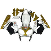 Kawasaki ZX-12R 2002-2006 White Black Gold Fairing Kit without Logos